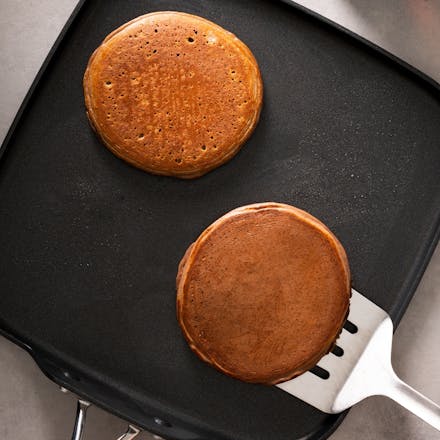 Cocoa Pebbles Protein Pancakes