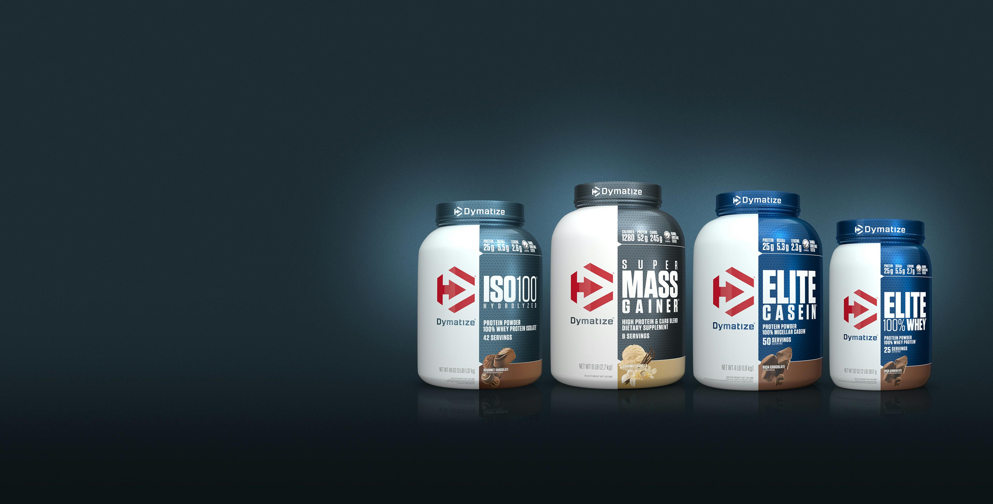 Dymatize Product Lineup